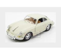 1:24 BURAGO Porsche 356B Coupe 1961 White BU22079WH