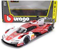 MODELLINO AUTO STATICO BURAGO PORSCHE 963 PENSKE 24H LE MANS 2024 ESTRE 1:24