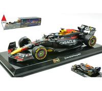 MODELLINO AUTO STATICO BURAGO RED BULL RB20 2024 MAX VERSTAPPEN CON VETRINA 1:24