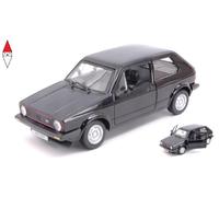 Bburago VW Golf 1 GTI 1979 (Nero, Scala 1:24 ) Modellino Auto Volkswagen Auto