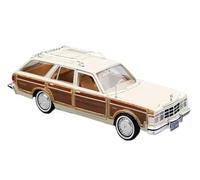 1:24 Chrysler 1979 Classic Touring Die-Cast Metal Car Model Commemorative Edition Collection Classic Toys Giocattoli Metal Vehicles non RC(White)