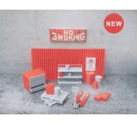 1/24 DIORAMA-TOYS - ACCESSORIES - DIORAMA SET OFFICINA GARAGE TOOL DT30058