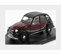 1:24 Edicola Citroen 2Cv Charleston 1982 Red Black SALRMIT007 Modellino