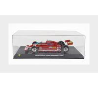 1:24 EDICOLA Ferrari F1 126Ck #27 1981 Gilles Villeneuve With Showcase FE24-0015