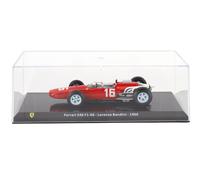 1/24 FERRARI 246 1966 LORENZO BANDINI CON VETRINA MODELLINO AUTO F1 STATICO