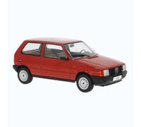 1:24 Fiat Uno 1983 rosso WHITEBOX Diecast Auto metallo