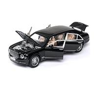 1 24 For Bentley Mulsanne Suono In Lega Esteso E Luce Tirare Indietro Collezione Di Modelli Di Auto Regali Giocattoli Artigianato Macchinine Mini Auto(2)