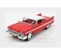 1:24 Greenlight Plymouth Fury 1958 Christine La Macchina Infernale GREEN84071 Mo