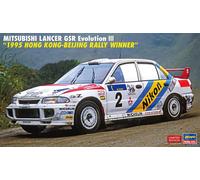 1/24 Kit Hasegawa Mitsubishi Lancer GSR Evolution Iii 1995 HongKongBeijing Rally