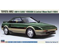 1:24 HASEGAWA Toyota Mr2 (Aw11) 1984 Kit HA21151