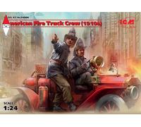 ICM 24006 1/24 American Fire Truck Crew (1910s) (2 figures) (100% new molds)