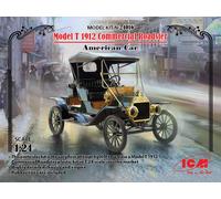 1:24 ICM KIT Model T 1912 Commercial Roadster American Car Kit ICM24016