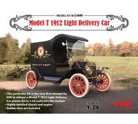 Ford Model T 1912 Light Delivery Car 1:24 Plastic Model Kit ICM