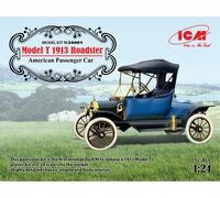 Ford Model T 1913 Roadster American Passenger Car 1:24 ICM24001 - icm modellismo