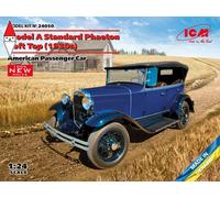 ICM 1/24 MODEL A STANDARD PHAETON SOFT TOP (1930S) AMERICAN PASSENGER CAR