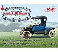 Ford Model T 1913 Roadster American Passenger Car 1:24 ICM24001 - icm modellismo