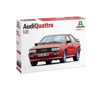 Modello in plastica Audi Quattro