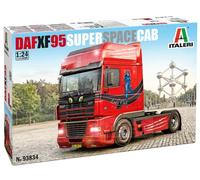 Italeri 93834 DAF XF 95 "Super Space Cab" 1:24 Scale Plastic Model Kit/Model Ass