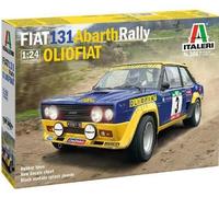 MODELLINO AUTO STATICO ITALERI FIAT 131 ABARTH RALLY #3 1976 ALEN KIVIMAKI 1/24