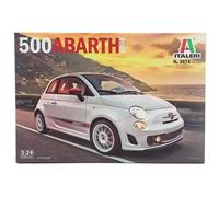 Italeri 3674 500 Abarth (2008), scala 1:24, Plastic Model Kit/Modello in plastica da montare