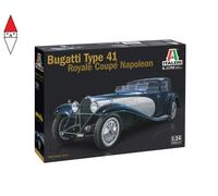 Bugatti Type 41 Royale Coupé Napoléon In 1/24 Da Italeri: Auto Mitica Di