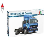 Italeri 90767 IVECO 190.38 Cowboy Trattore Plastica Modello Kit 1:24 NUOVO