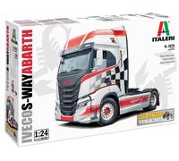 Italeri 3976 Iveco S-Way Abarth, scala 1:24, Plastic Model Kit/Modello in plastica da montare