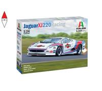 Italeri 3669 - 1:24 Jaguar XJ 220 Auto Da Corsa - Nuovo