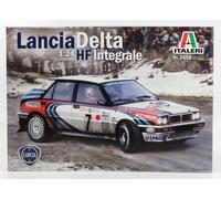 Lancia Delta HF Integrale Monte Carlo 1990 Version #1 Or #7 Plastic Kit 1:24