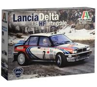 Lancia Delta HF Integrale Monte Carlo 1990 Version #1 Or #7 Plastic Kit 1:24