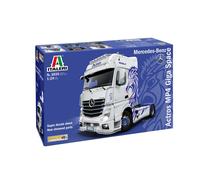 Italeri 3935 1:24 M-B Actros MP4 Mostra Gigaspace Modellino Plastica Camion Kit
