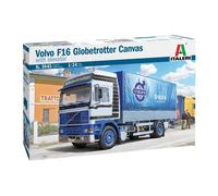 Volvo F16 Globe Trotter Canvas with Elevator 1:24 Plastic Model Kit ITALERI