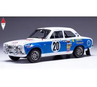 IXO 1/24 FORD ESCORT MIKKOLA 20 RALLY MONTECARLO 1973 MODELLINO STATICO DIECAST
