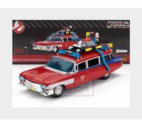 1:24 JADA Cadillac Series-62 Ecto-1 Ghostbusters Transformers 1984 Red JADA35466