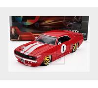 1:24 JADA Chevrolet Camaro #1 Racing Coupe 1969 Red White JADA36151