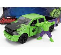 1/24 JADA - DODGE - RAM 1500 PICK-UP WITH HULK FIGURE MARVEL 253225029-99726