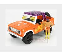 1:24 Jada Ford Usa Bronco With Macho Man Randy Savage Figure 1973 JADA32046 Mode