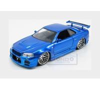 1:24 JADA Nissan Brian'S Skyline Gt-R R34 2002 Fast & Furious I (2001) JADA97173