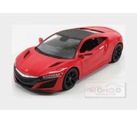 1:24 Maisto Acura Nsx 2017 Red MI31234R Modellino