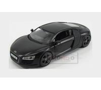 1:24 MAISTO Audi R8 4.2 Fsi V8 2007 Matt Black MI31281MBK