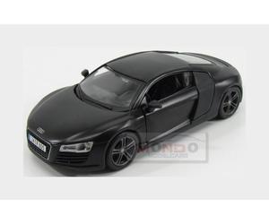 1:24 MAISTO Audi R8 4.2 Fsi V8 2007 Matt Black MI31281MBK