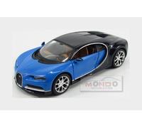 1:24 Maisto Bugatti Chiron Le Patron 2016 Atlantic Blue MI31514BL Modellino
