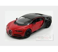 1:24 Maisto Bugatti Chiron Sport #16 2016 Red Black MI31524 Modellino