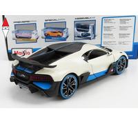 Bugatti Divo 2018 Modellino Auto Bianca 1:24 Maisto
