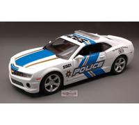 1:24 MAISTO Chevrolet Camaro Ss Rs Police 2010 White Blue MI31208