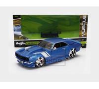 1:24 MAISTO Chevrolet Camaro Z/28 Coupe Custom 1968 Blue MI32508BL