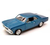 1:24 Maisto Chevrolet Chevelle Ss 396 1966 Blue Met MI31960BL Modellino