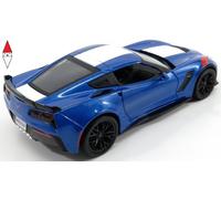 MODELLINO AUTO STATICO MAISTO CHEVROLET CORVETTE GRAND SPORT 2017 BLU SCALA 1/24