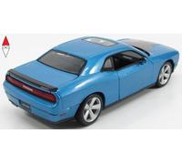 MODELLINO AUTO STATICO MAISTO DODGE CHALLENGER SRT8 HEMI COUPE 2008 BLU 1/24