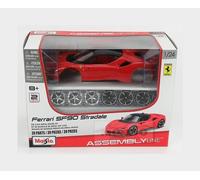 KIT MODELLINO AUTO STATICO MAISTO FERRARI SF90 HYBRID STRADALE 2019 ROSSO 1/24
